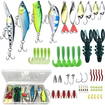 Nástraha Sada rybářských návnad Sada rybářských návnad na okouny, pstruhy, lososy a sladkovodní ryby, sada