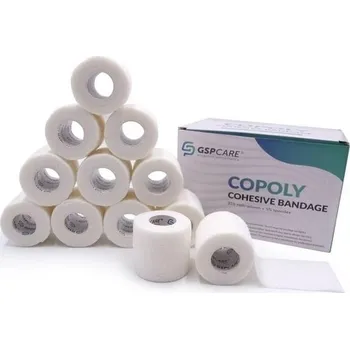 Jezdecké sedlo Samolepicí obvaz GSPCARE 5 cm x 4,5 m, 12 rolí Elastický kohezivní obvaz Zvířecí obvaz Samolepicí,