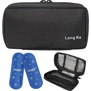 Přenosná chladicí taška na inzulín BOMKEE, taška na inzulínové pero, cestovní taška na diabetes pro