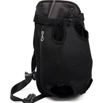 tréninková pomůcka pro psa Batoh Tineer pro psy, prodyšný, venkovní, cestovní, psí, plátěný, s nohami venku, přední kapsa,