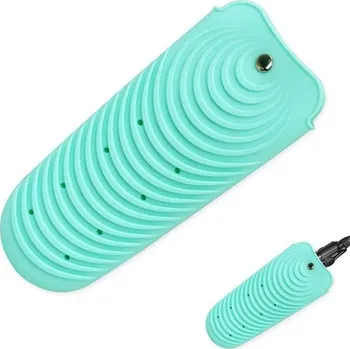 Péče o vlasy Tepelně odolné silikonové pouzdro na žehličky, protiskluzový cestovní kryt na kulmy a žehličky,