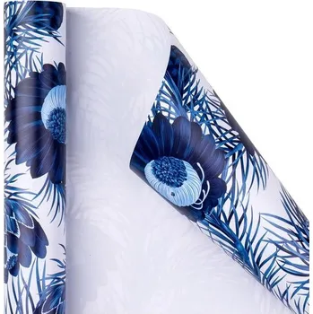 Party dekorace Balicí papír Holijolly v tmavě modré barvě