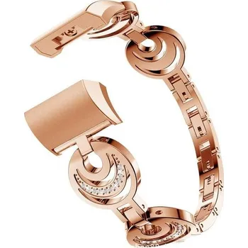 Řemínek na hodinky Řemínek BrilliStar pro Fitbit Charge3, pánský náramek z nerezové oceli, náhradní řemínek