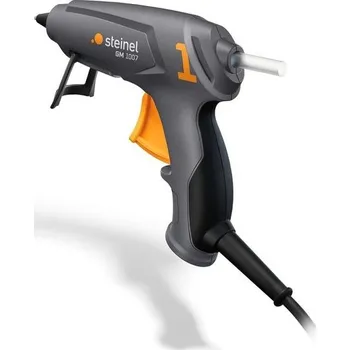 Lepicí pistole Steinel GlueMatic 1007, 20 lepicích tyčinek 7 mm, malá tavná pistole, kabel 1,5 m,