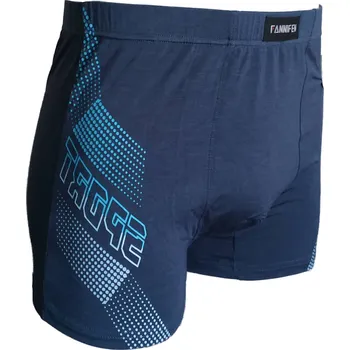 Pánské spodní prádlo Pánské sportovní boxerky FANNIFEN M6730 Barva: Modrá, Velikost: XL