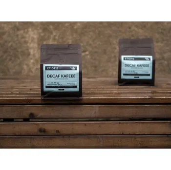 Káva QB Coffee Bezkofeinová káva - decaf Etiopie Váha: 250 g