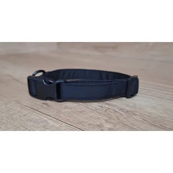 obojek pro kočku Softshellový obojek pro kočky - ČERNÁ