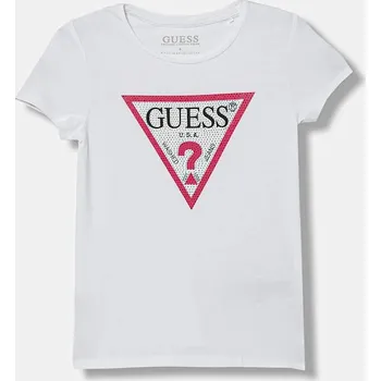 Chlapecké oblečení Dětské tričko Guess J2YI51.K6YW1.PPYX bílá 00X, vel. 118-122