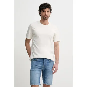 Pánské tričko Bavlněné tričko Pepe Jeans JACKO PM508664 béžová 01X, vel. M