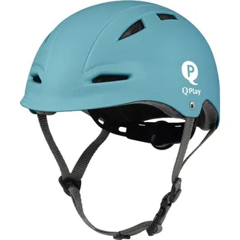 Cyklistická přilba QPLAY Helma dětská Manbo Sky Blue, vel. S (46-54 cm)