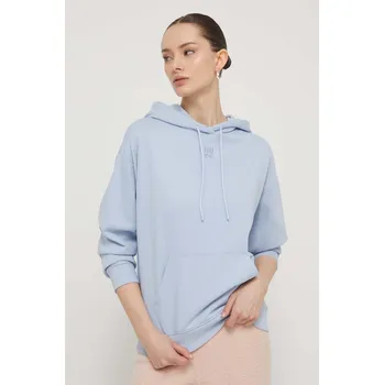 Pánská mikina Bavlněná mikina HUGO Delfinia 50522423 modrá 55X, vel. M