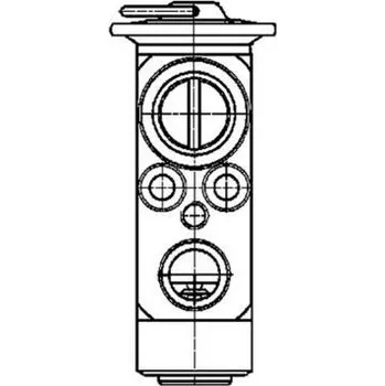 Ventil klimatizace Expanzní ventil, klimatizace MAHLE AVE 104 000P