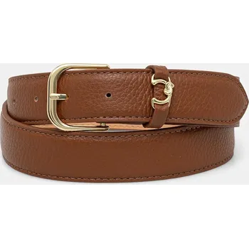 Opasek Kožený pásek Coccinelle E3.TOS.11.06.01 hnědá 88X, vel. M