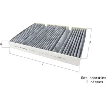 Ventilátor topení a klimatizace Filtr, vzduch v interiéru KNECHT LAK 1377/S