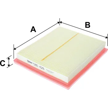 Filtr do auta Vzduchový filtr VALEO 585428