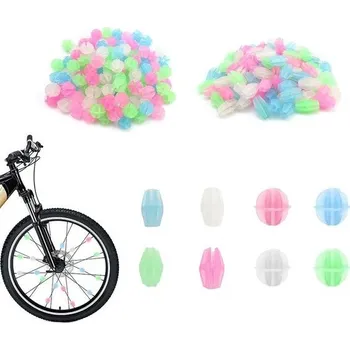 KINHARD korálky na drátky jízdních kol 216 kusů příslušenství pro jízdní kola vtipné barevné