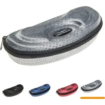 AqtivAqua pevné pouzdro na plavecké brýle, sluneční brýle a brýle (stříbrné)