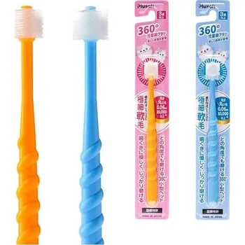 Péče o chrup Ryver 2ks kulatých zubních kartáčků dětských