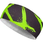 Sportovní čelenka černozelená