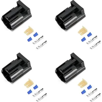 Příslušenství pro GPS Ruimou 4 sady konektorů pro automobilové žárovky (4 dvoupólové pouzdra objímek, 4 těsnění objímek,