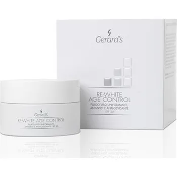 Pleťová emulze Gerards Speciální krém SPF 20 na pigmentové skvrny