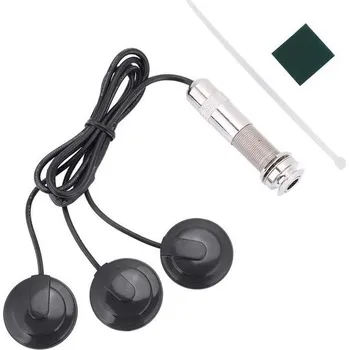 Příslušenství ke stanu Ezweiji kytarový piezo snímač, kontaktní mikrofonní měnič pro kytaru, ukulele, erhu, banjo, strunný