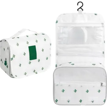 Kabelka Dámská toaletní taška, multifunkční vodotěsná toaletní taška pro muže, dvouvrstvá kosmetická taška