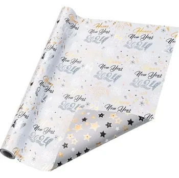 Party dekorace Oboustranný balicí papír Holijolly 2024