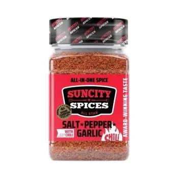 Koření BBQ grilovací koření SunCity BBQ SPG Chili, 280 g