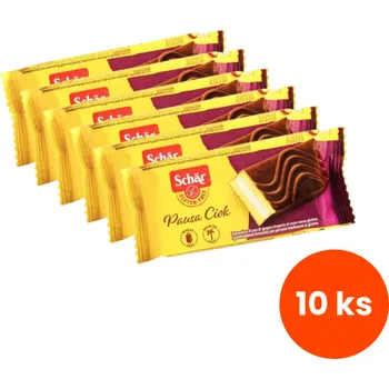 Speciální výživa Zvýhodněný balíček 10 ks Schär Pausa ciok bezlepkový plněný piškotový řez 35 g