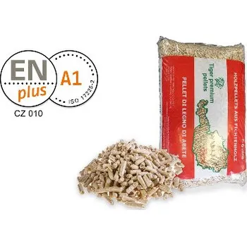 Tuhé palivo OPTIMTOP Dřevěné pelety TIGER BRIKWOOD ENplus A1 1050 kg