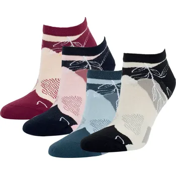 Pánské ponožky 1534524 Ponožky Olet bavlněné sneaker vzorované 4 páry v balení