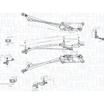 Tyčoví stěračů MAGNETI MARELLI 085570758010