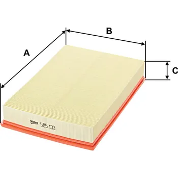 Vzduchový filtr Vzduchový filtr VALEO 585133