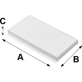 Ventilátor topení a klimatizace Filtr, vzduch v interiéru VALEO 698711