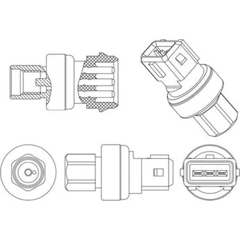 Tlakový vypínač, klimatizace MAHLE ASE 14 000P