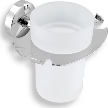 Držák na kartáček NOVASERVIS Držák na kartáčky a skleničky Novaservis, chrom, 0149,0 0149,0