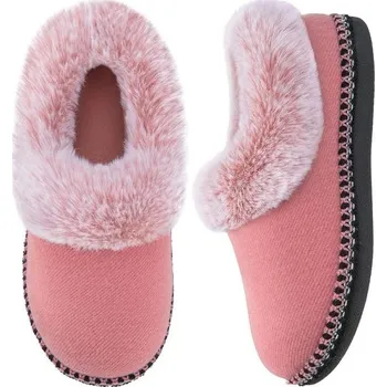 Dívčí zimní obuv Dámské pantofle EverFoams Bootie, teplé, měkké, pohodlné, paměťová pěna, protiskluzové vnitřní