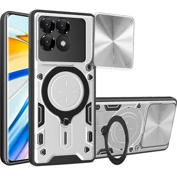 Pouzdro na mobilní telefon Pouzdro BORYA pro Xiaomi Poco F6 Pro 5G, ultra tenký nárazuvzdorný silikonový kryt z PC+TPU,