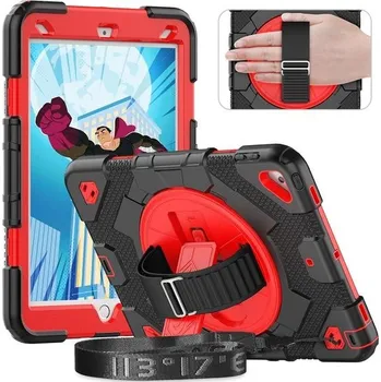 Pouzdro na tablet Pouzdro Timecity pro iPad 9. generace 10,2 palce, ochranné pouzdro, nárazuvzdorné, robustní s