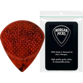 Příslušenství ke stanu Trsátko Morgan Picks TT1 – Tenké trsátko s pevným úchopem – Trsátko ve tvaru jazzu pro kontrolované