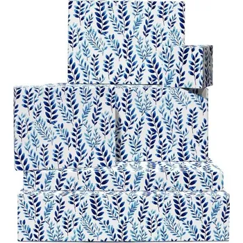 Party dekorace Bílý balicí papír - 6 listů balicího papíru