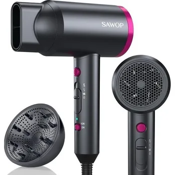 Péče o vlasy Sawop Professional Hair Dryer Ionizační difuzér pro kudrnaté vlasy,