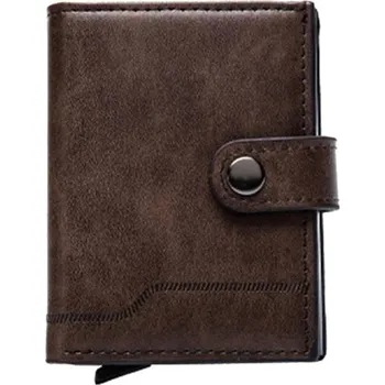 Peněženka Pánská malá peněženka LEEXTON s RFID blokováním a pouzdrem na kreditní karty - peněženka do šatů -