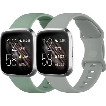 Příslušenství k chytrým hodinkám Oumida 2dílný řemínek kompatibilní s Fitbit Versa 2 / Fitbit Versa/Fitbit Versa Lite, barevný
