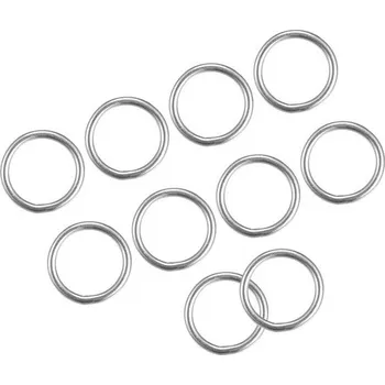 METALLIXITY O-kroužky z nerezové oceli 316 (20x3mm) 10 ks, svařované kulaté kroužky - na lana,