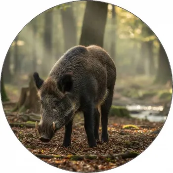 Přisada na vaření a pečení Jedlý papír divočák v lese 19,5 cm - Pictu Hap