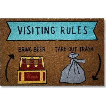 Síť proti hmyzu Rohožka -Zábavný koberec z kokosových vláken