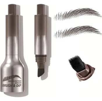 Sada 2 kartáčků na obočí pro lifting obočí, 3D tužka na obočí, rychleschnoucí, voděodolná, rychle