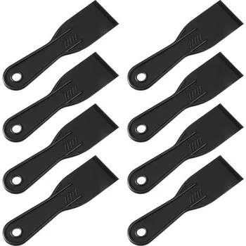 8dílná sada plastových špachtlí, černé plastové špachtle na odstraňování vzduchových bublin,